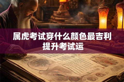 属虎考试穿什么颜色最吉利 提升考试运