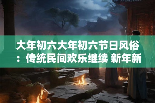 大年初六大年初六节日风俗：传统民间欢乐继续 新年新气象！