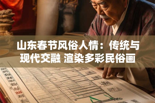 山东春节风俗人情：传统与现代交融 渲染多彩民俗画卷