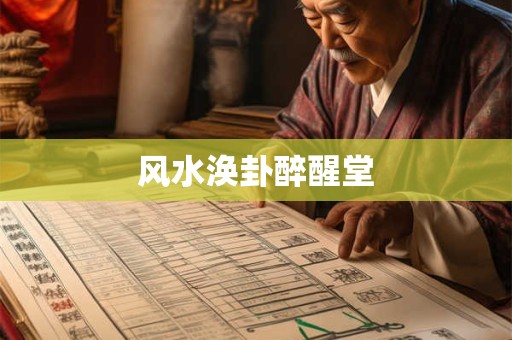 风水涣卦醉醒堂