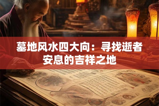 墓地风水四大向：寻找逝者安息的吉祥之地