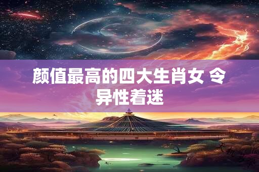 颜值最高的四大生肖女 令异性着迷