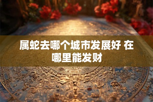 属蛇去哪个城市发展好 在哪里能发财