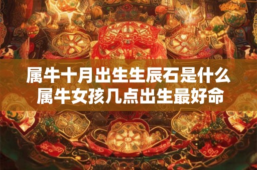 属牛十月出生生辰石是什么 属牛女孩几点出生最好命