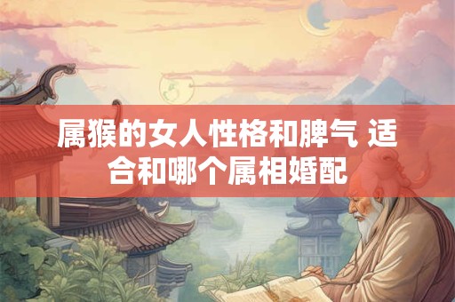 属猴的女人性格和脾气 适合和哪个属相婚配