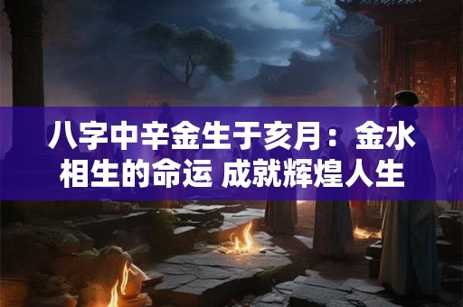 八字中辛金生于亥月：金水相生的命运 成就辉煌人生