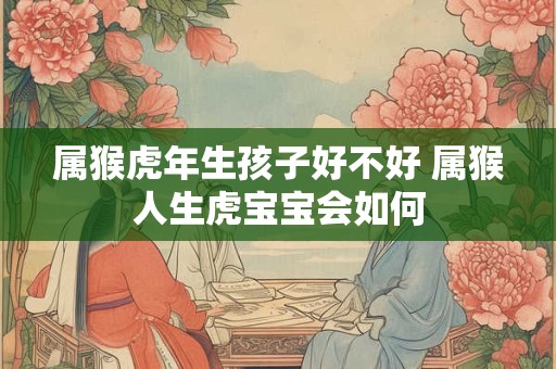 属猴虎年生孩子好不好 属猴人生虎宝宝会如何