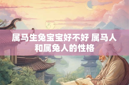 属马生兔宝宝好不好 属马人和属兔人的性格