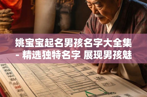 姚宝宝起名男孩名字大全集- 精选独特名字 展现男孩魅力！