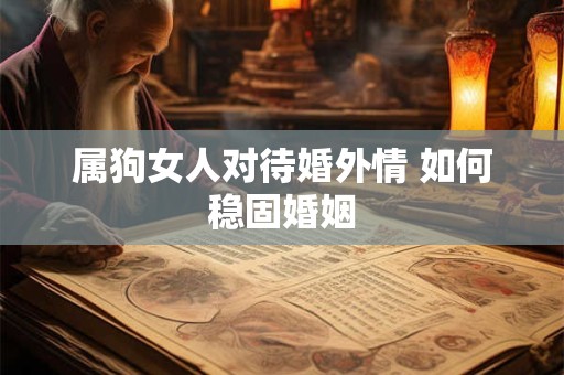 属狗女人对待婚外情 如何稳固婚姻