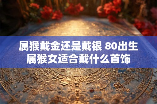 属猴戴金还是戴银 80出生属猴女适合戴什么首饰