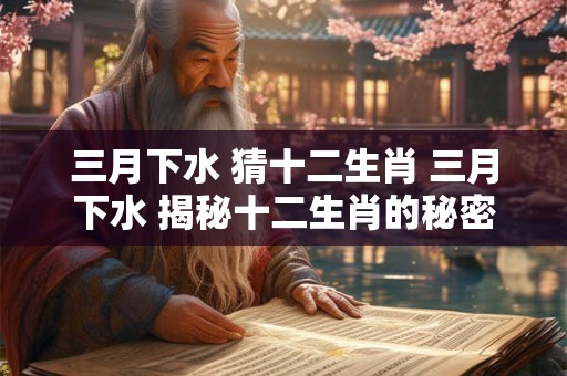 三月下水 猜十二生肖 三月下水 揭秘十二生肖的秘密