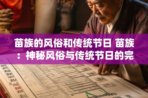 苗族的风俗和传统节日 苗族：神秘风俗与传统节日的完美融合