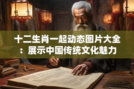 十二生肖一起动态图片大全：展示中国传统文化魅力
