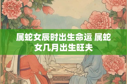 详细阅读:属蛇女辰时出生命运 属蛇女几月出生旺夫 属蛇女辰时出生命运 属蛇女几月出生旺夫