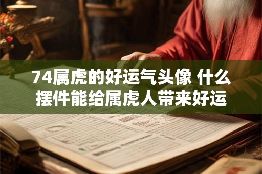 74属虎的好运气头像 什么摆件能给属虎人带来好运