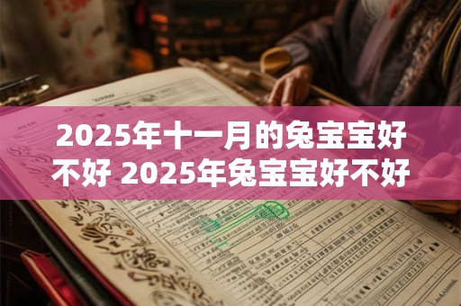 2025年十一月的兔宝宝好不好 2025年兔宝宝好不好