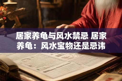 居家养龟与风水禁忌 居家养龟：风水宝物还是忌讳