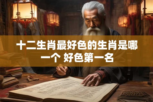 十二生肖最好色的生肖是哪一个 好色第一名