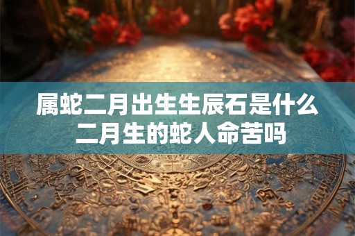 属蛇二月出生生辰石是什么 二月生的蛇人命苦吗