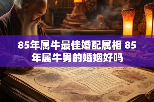 85年属牛最佳婚配属相 85年属牛男的婚姻好吗