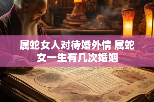 属蛇女人对待婚外情 属蛇女一生有几次婚姻