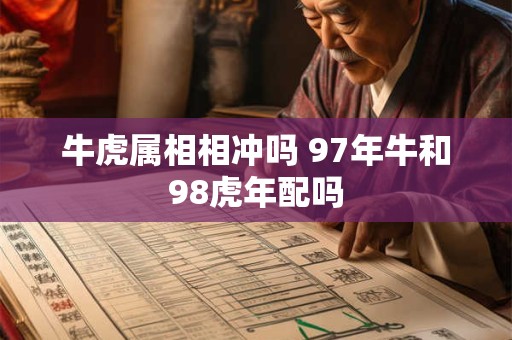 牛虎属相相冲吗 97年牛和98虎年配吗