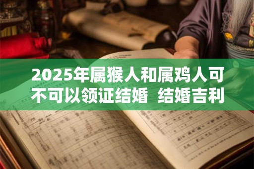 2025年属猴人和属鸡人可不可以领证结婚  结婚吉利吗
