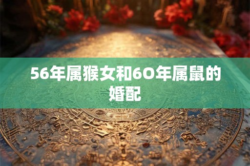 56年属猴女和6O年属鼠的婚配