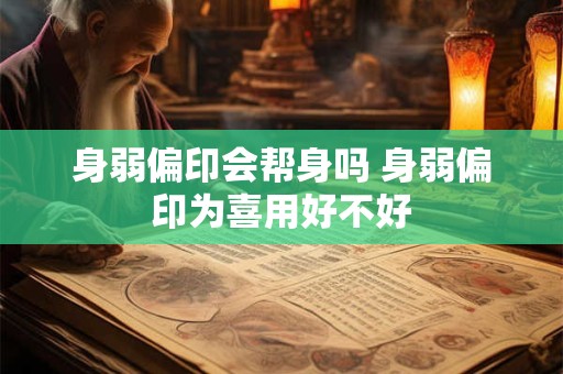 身弱偏印会帮身吗 身弱偏印为喜用好不好