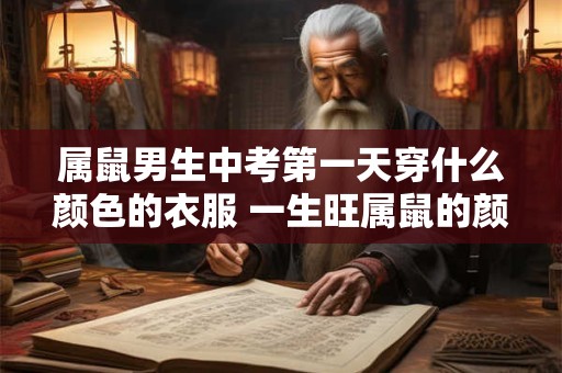 属鼠男生中考第一天穿什么颜色的衣服 一生旺属鼠的颜色