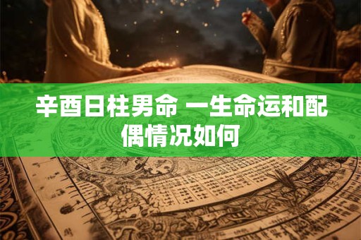 辛酉日柱男命 一生命运和配偶情况如何