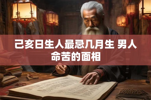 己亥日生人最忌几月生 男人命苦的面相