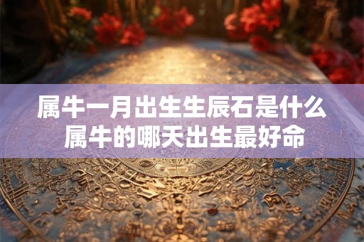 属牛一月出生生辰石是什么 属牛的哪天出生最好命