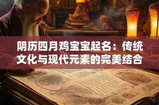 阴历四月鸡宝宝起名：传统文化与现代元素的完美结合
