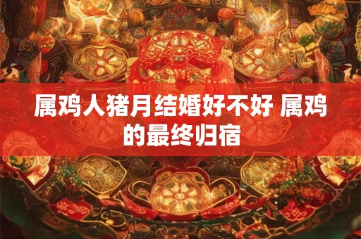 属鸡人猪月结婚好不好 属鸡的最终归宿