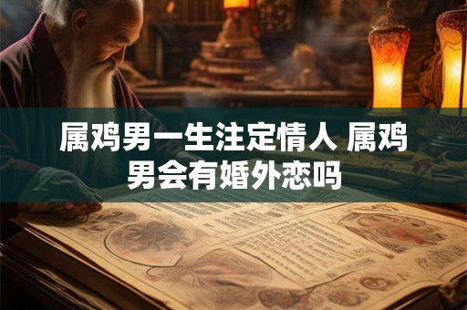 属鸡男一生注定情人 属鸡男会有婚外恋吗