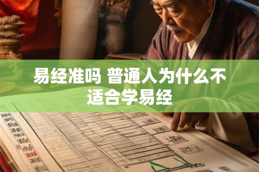 易经准吗 普通人为什么不适合学易经