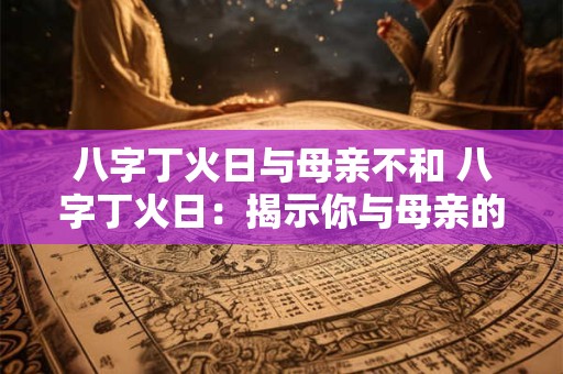 八字丁火日与母亲不和 八字丁火日：揭示你与母亲的关系真相