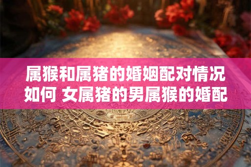 属猴和属猪的婚姻配对情况如何 女属猪的男属猴的婚配好吗