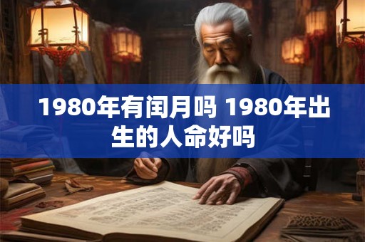 1980年有闰月吗 1980年出生的人命好吗