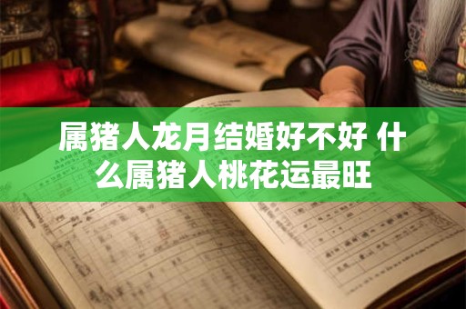 属猪人龙月结婚好不好 什么属猪人桃花运最旺