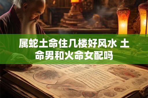 属蛇土命住几楼好风水 土命男和火命女配吗