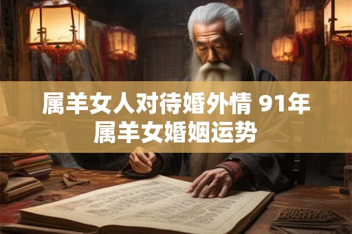 属羊女人对待婚外情 91年属羊女婚姻运势