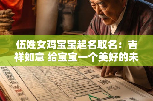 伍姓女鸡宝宝起名取名：吉祥如意 给宝宝一个美好的未来