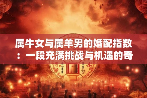属牛女与属羊男的婚配指数：一段充满挑战与机遇的奇妙组合