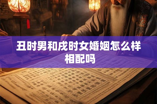 丑时男和戌时女婚姻怎么样 相配吗