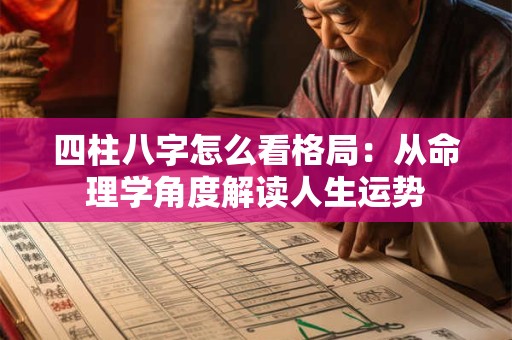 四柱八字怎么看格局：从命理学角度解读人生运势