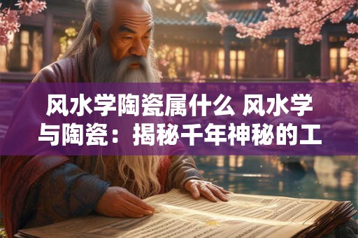 风水学陶瓷属什么 风水学与陶瓷：揭秘千年神秘的工艺之美