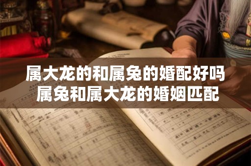 属大龙的和属兔的婚配好吗 属兔和属大龙的婚姻匹配度如何